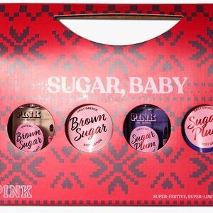 PINK Victoria's Secret Sugar Baby Set - Red and Pink